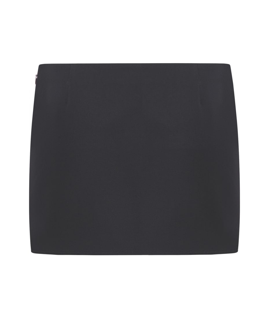 スカート GIVENCHY BLACK GRAIN DE POUDRE MII SKIRT Givenchy Grain De Poudre Mii Skirt | italist