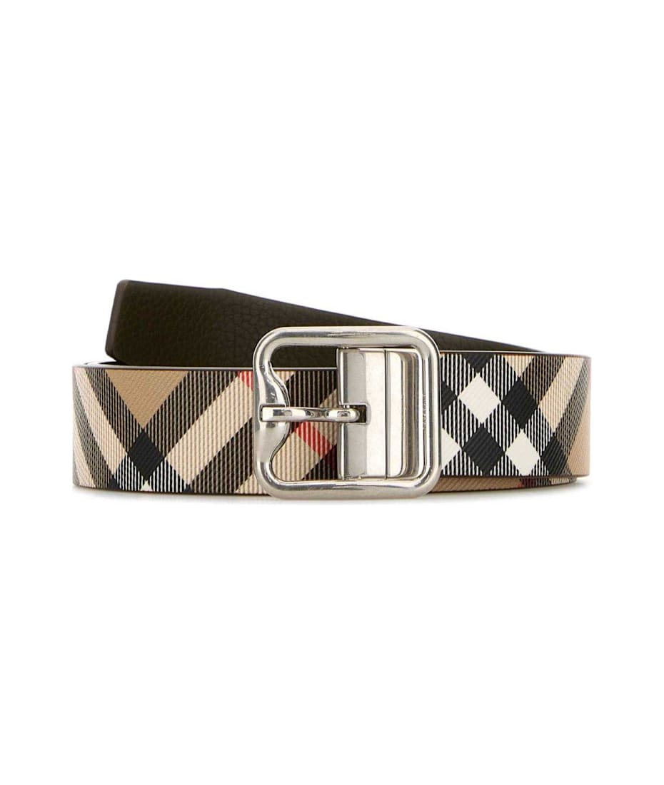 Burberry Reversible Checked B Buckle Belt italist, ALWAYS LIKE A