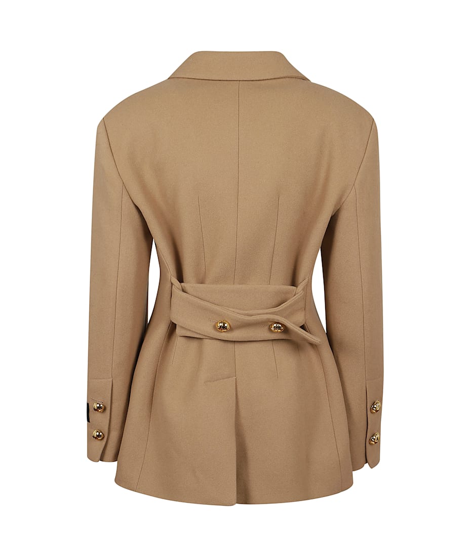 ジャケット PATOU Woman Jacket Beige JA0410162 113B Patou Oversize Belted Jacket | italist