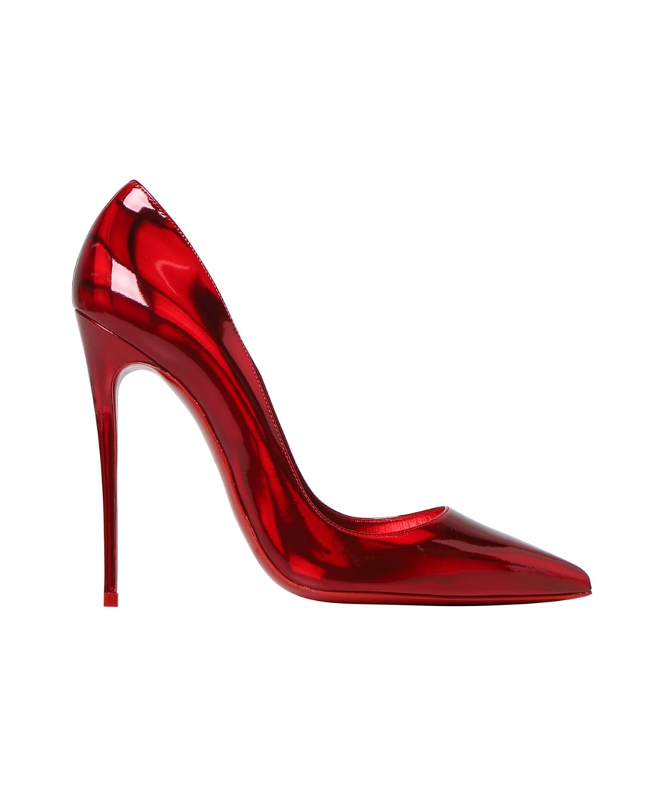 Christian Louboutin Lin Loubi Patent So Kate 100 Pumps
