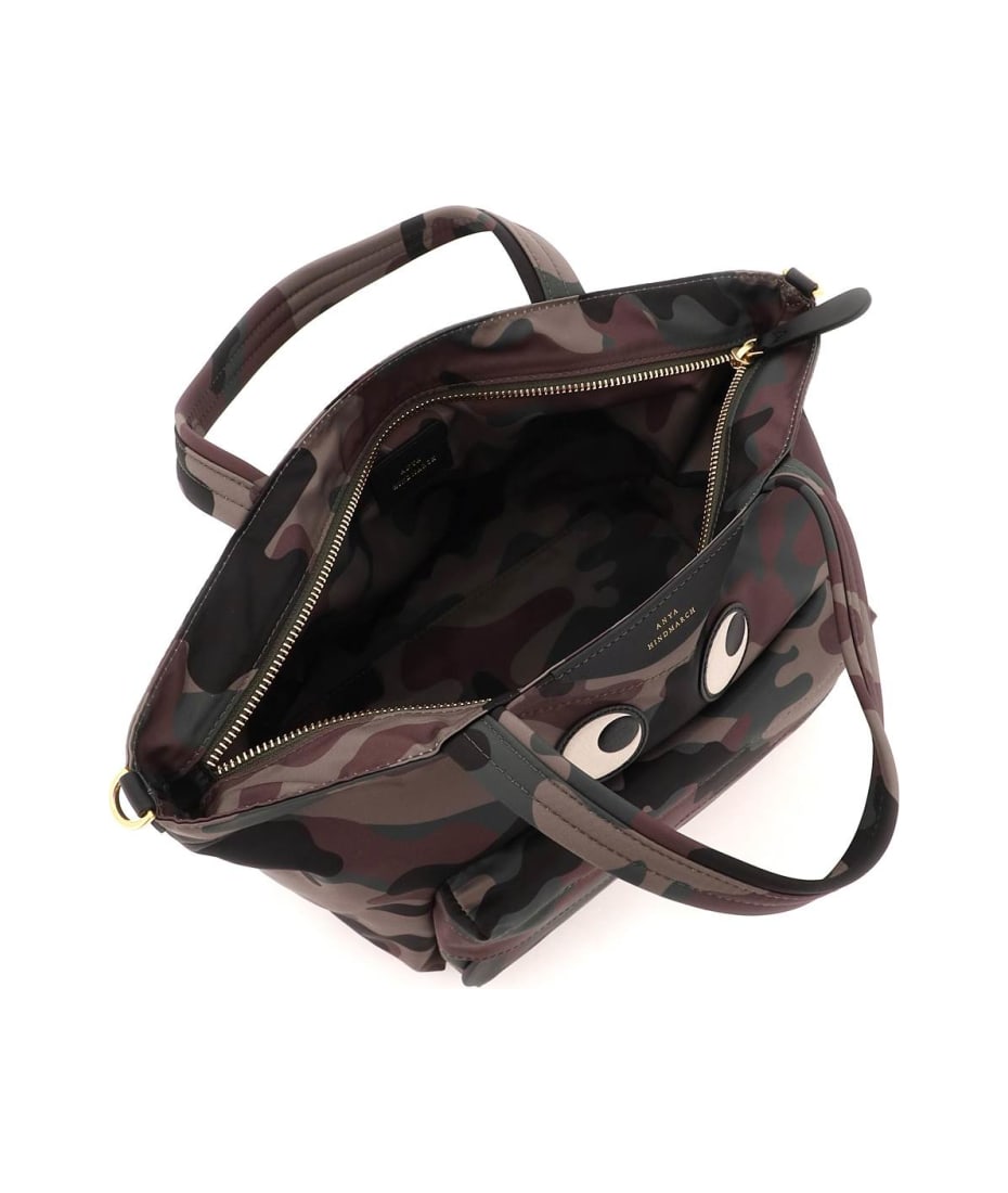 Anya Hindmarch Econyl Eyes East/west Mini Tote Bag italist