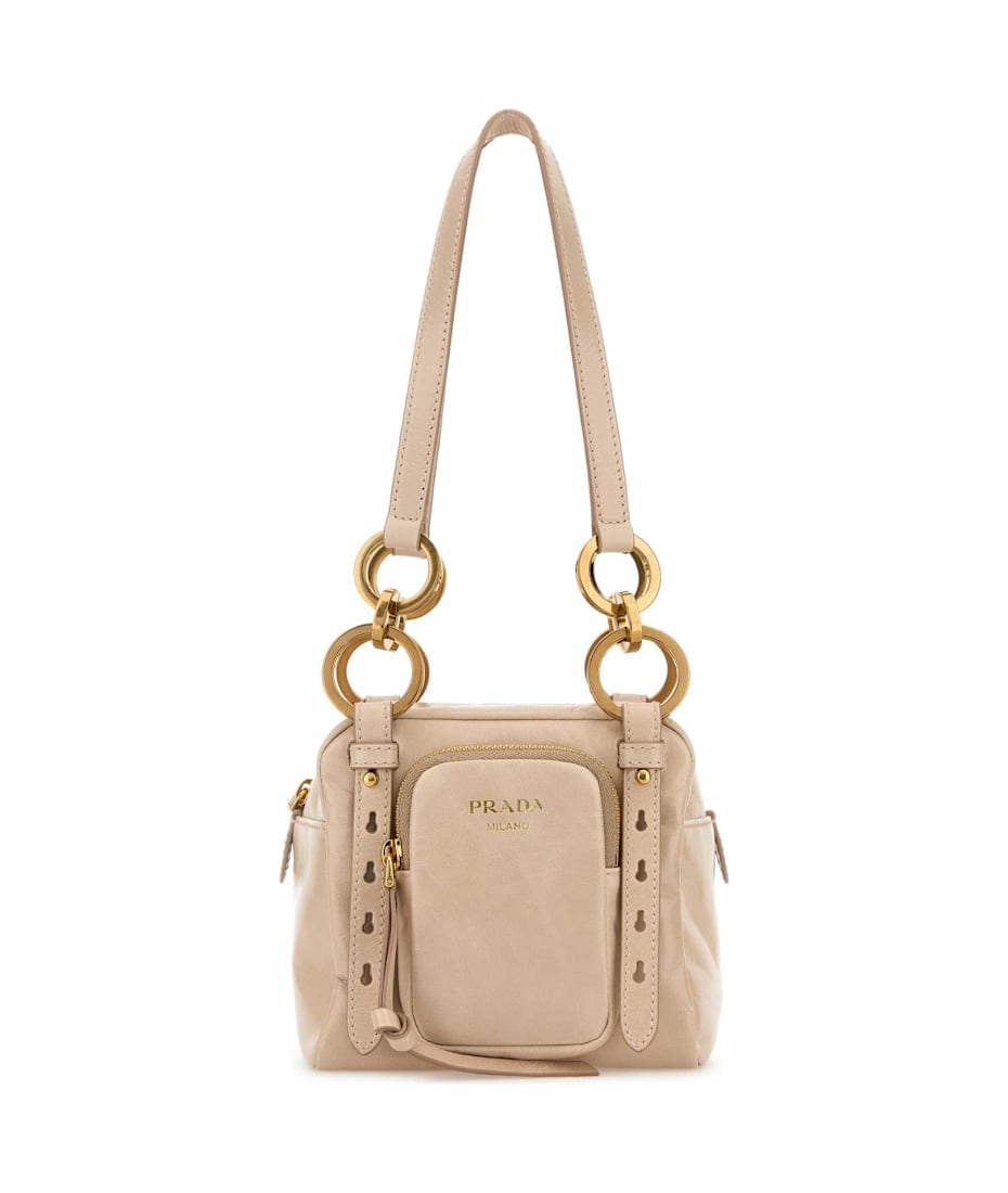 ハンドバッグ Prada Powder Pink Mini Prada Dangle Handbag Powder Pink Mini Prada Dangle Handbag | italist