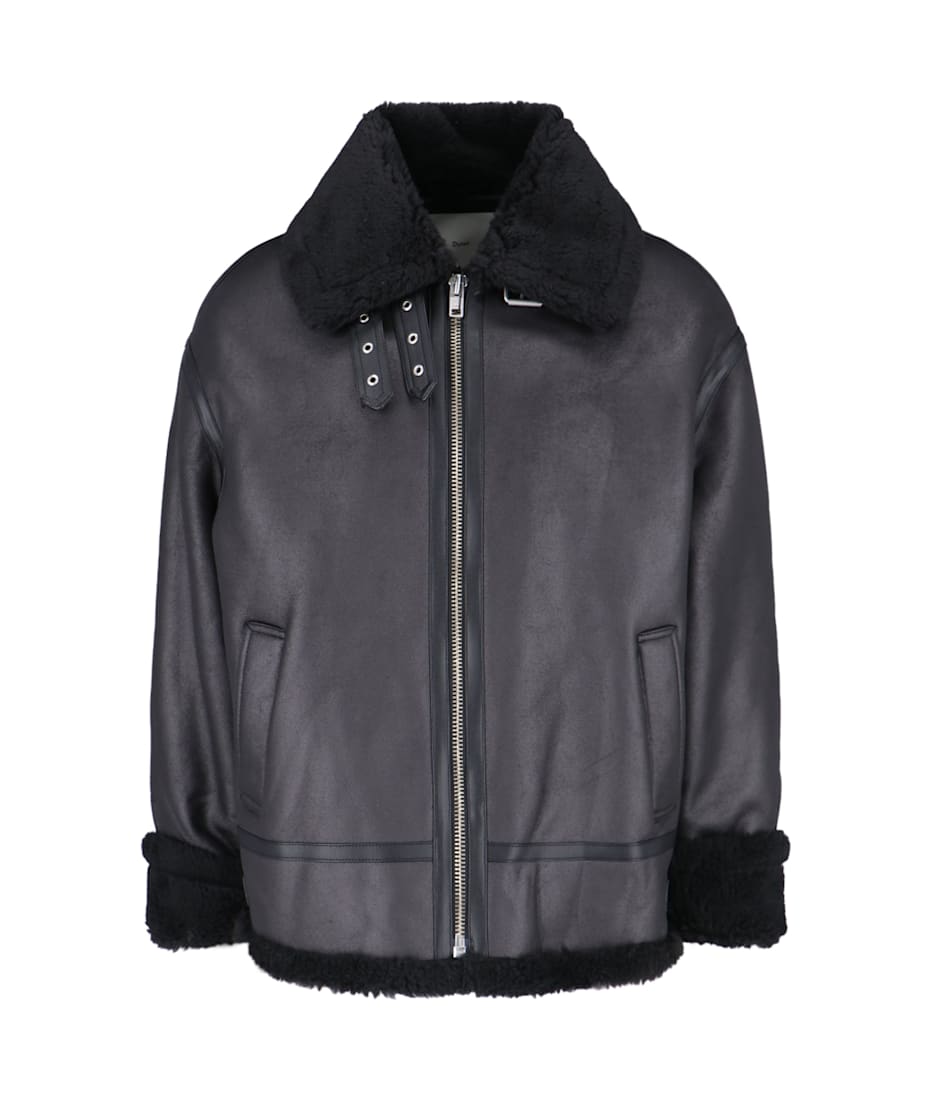 ジャケット Dunst Jackets Dunst Faux Shearling Zip Jacket | italist