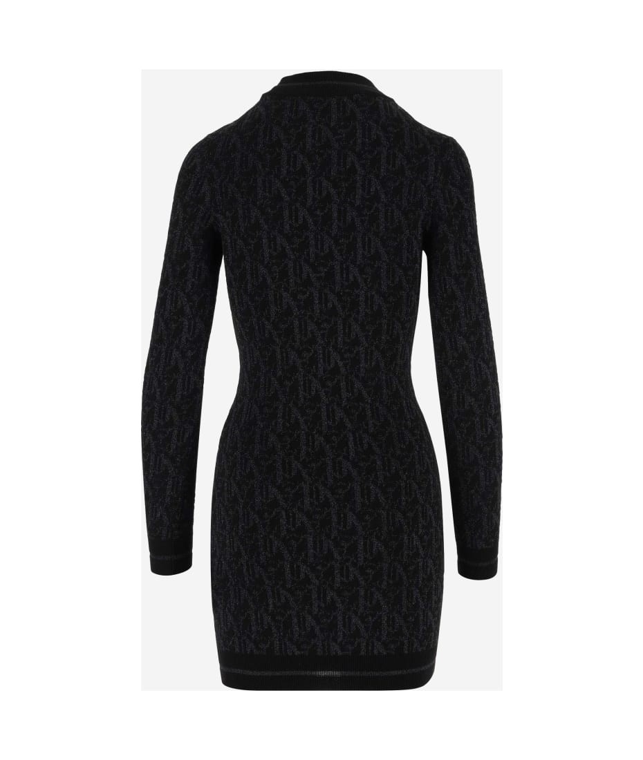 【関税&送料込】Palm Angels Viscose Blend Mini Dress Palm Angels Viscose Blend Mini Dress | italist