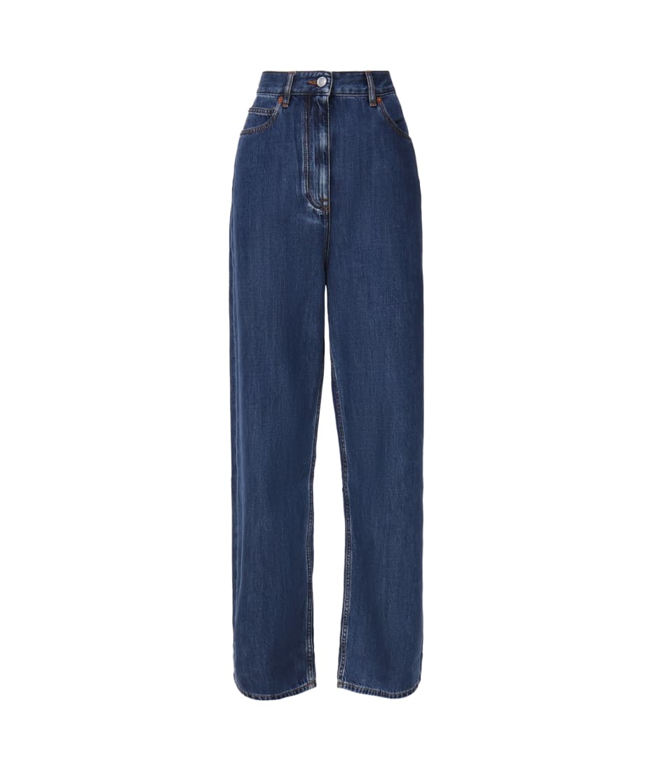 Valentino Garavani Denim Wide-leg Jeans | italist