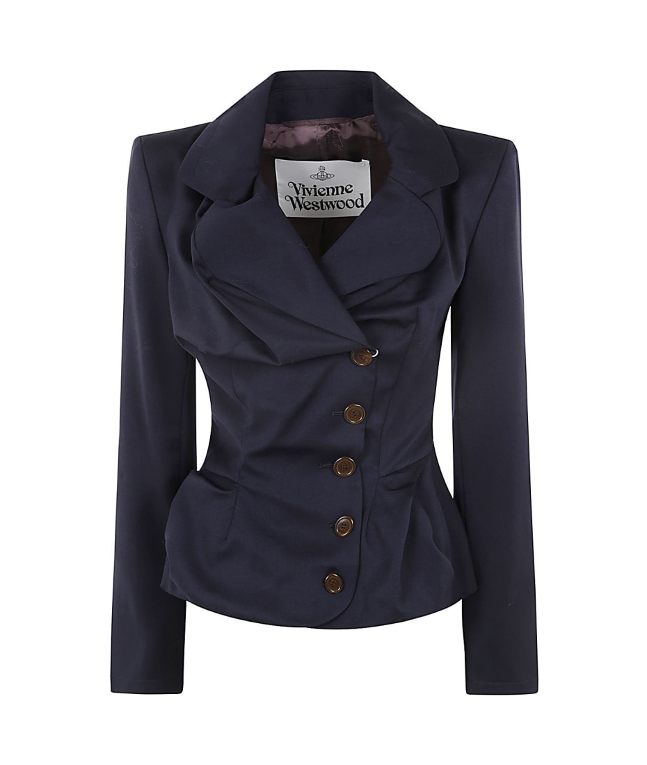 Vivienne Westwood Drunken Tailored Jacket italist, ALWAYS LIKE A