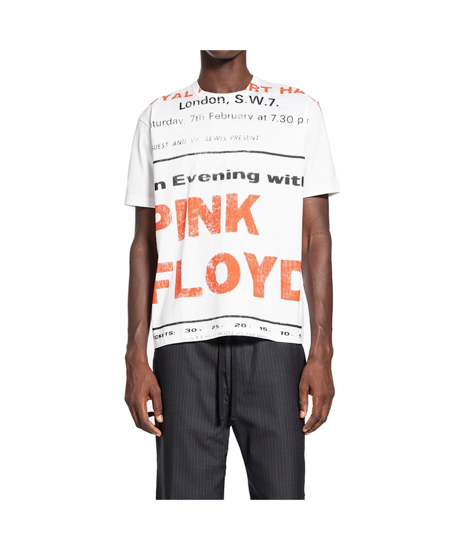 Junya Watanabe Pink Floyd Printed Crewneck T-shirt | italist