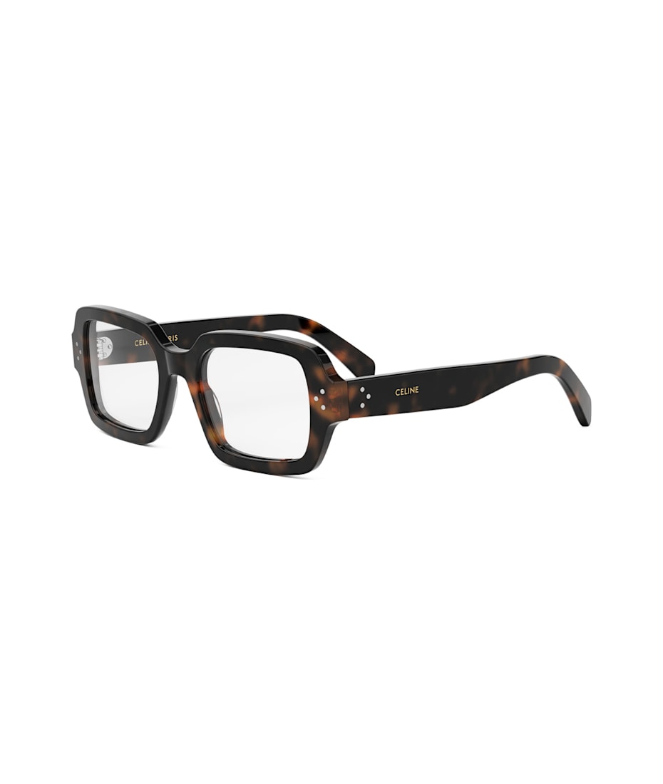 Celine Cl50147i Celine 3 Dots 052 Dark Havana Glasses