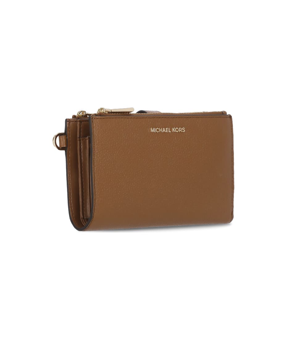 Michael Kors Adele Wallet in Brown