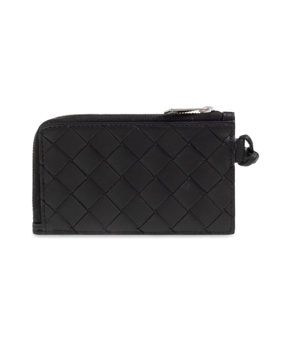 Bottega Veneta Intrecciato L-zippered Card Holder | italist