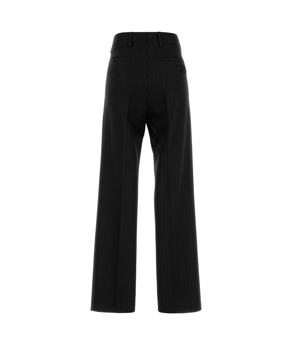 パンツ Miu Miu Embroidered Stretch Wool Palazzo Pant Miu Miu Embroidered Stretch Wool Palazzo Pant | italist