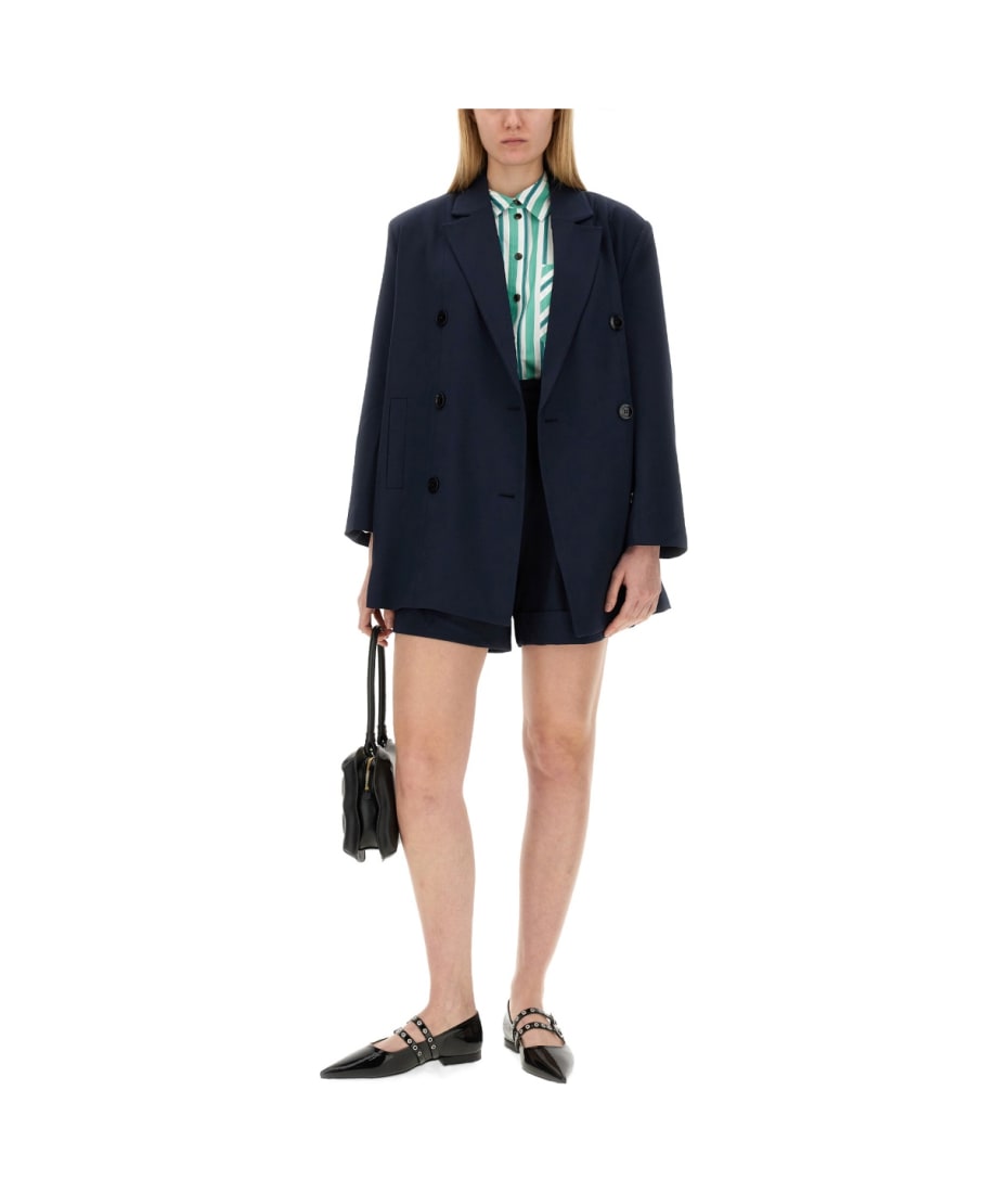 Ganni Lightweight Bermuda Shorts | italist