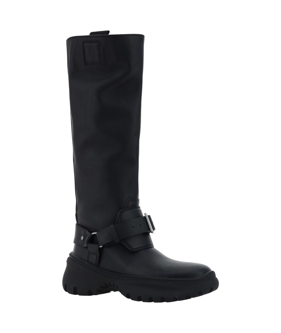 ロングブーツ BURBERRY Stomp High boots Burberry Stomp Knee-High Boots | Saks Fifth Avenue