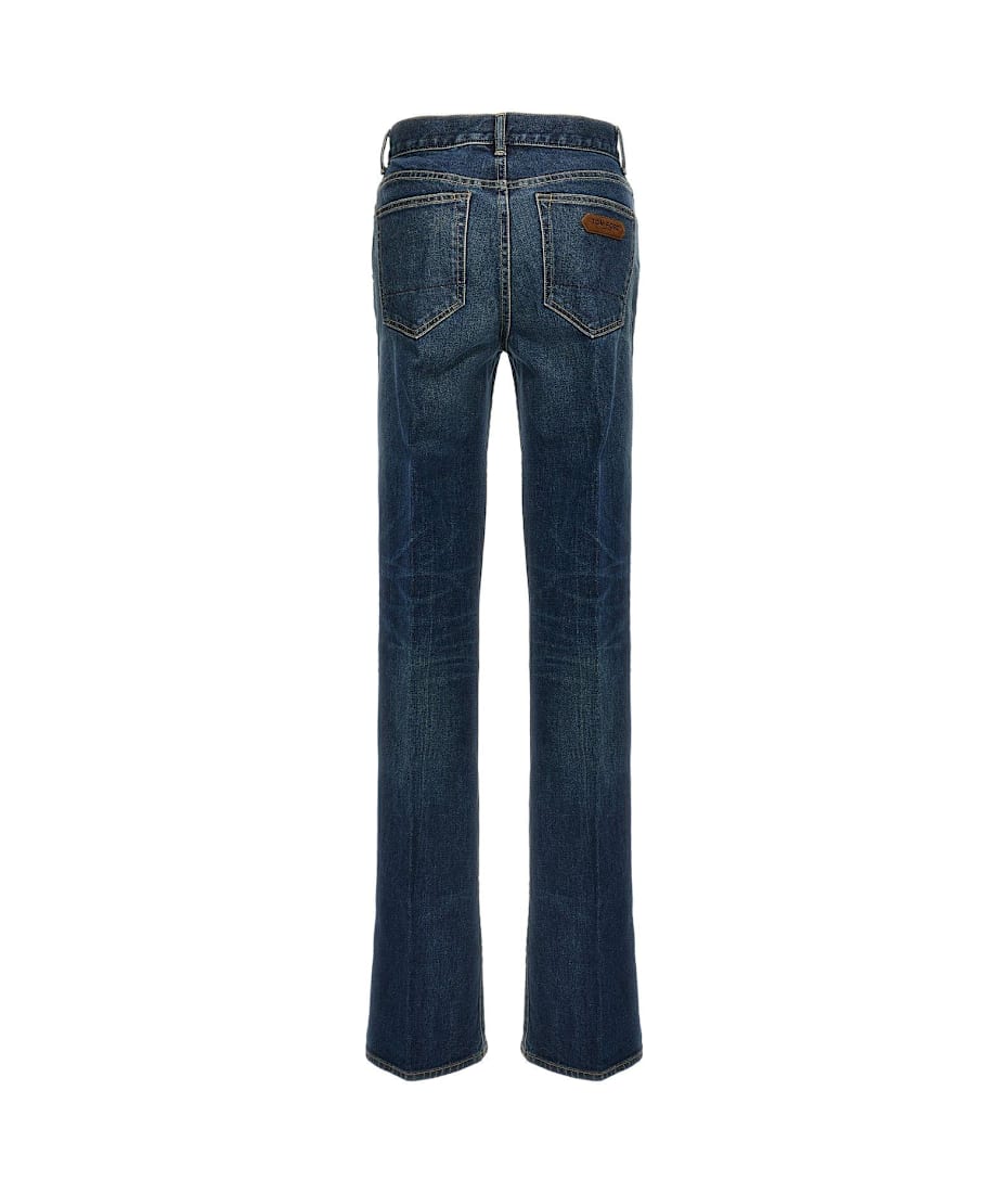 【送料&関税込】Tom Ford Stretch Raw Denim Flared Jeans STRETCH RAW DENIM FLARED PANTS | Tom Ford Fashion