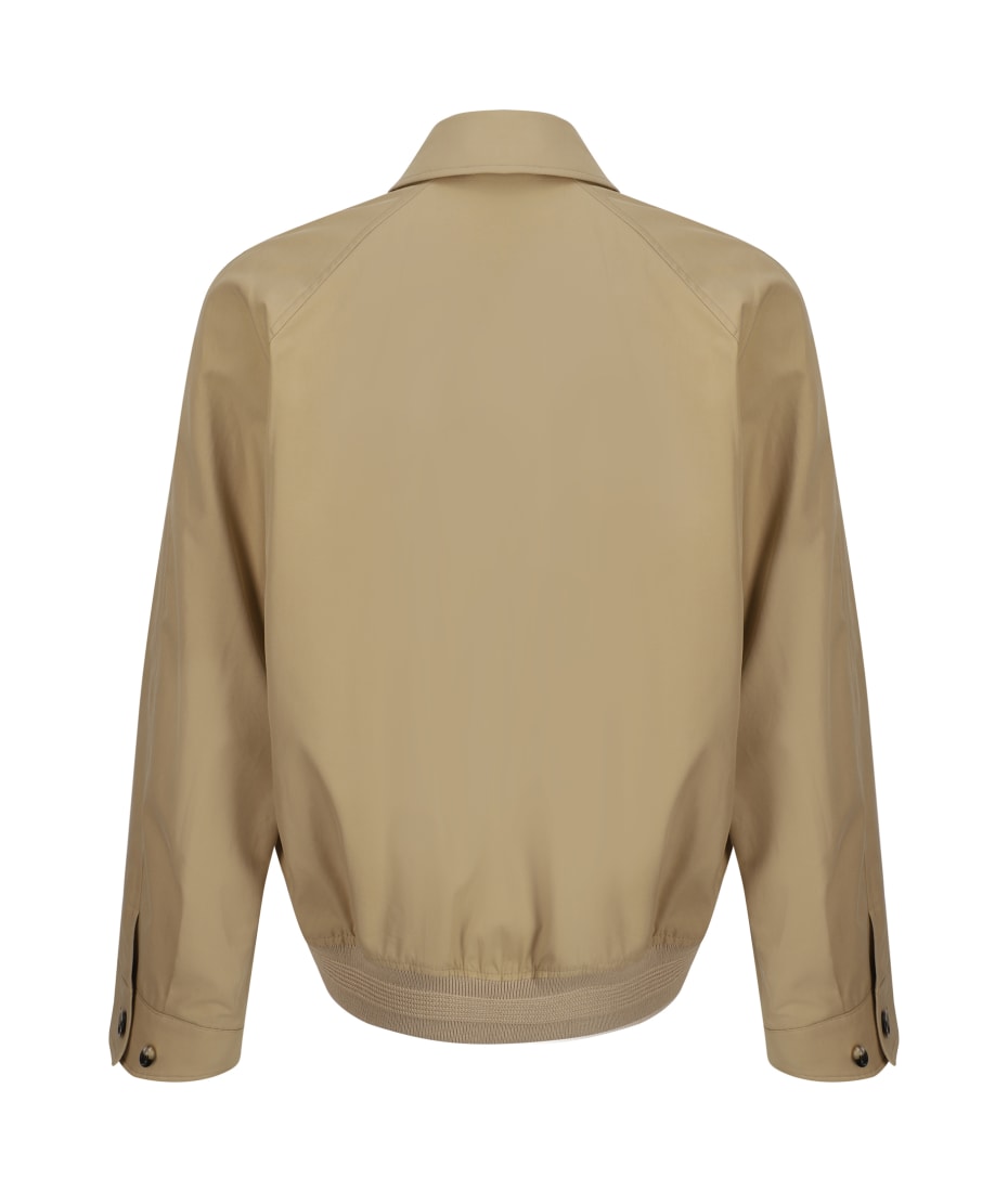 テーラードジャケット Burberry JACKET (8093199 B8626) Burberry - Wool bomber-style jacket Beige - The Corner