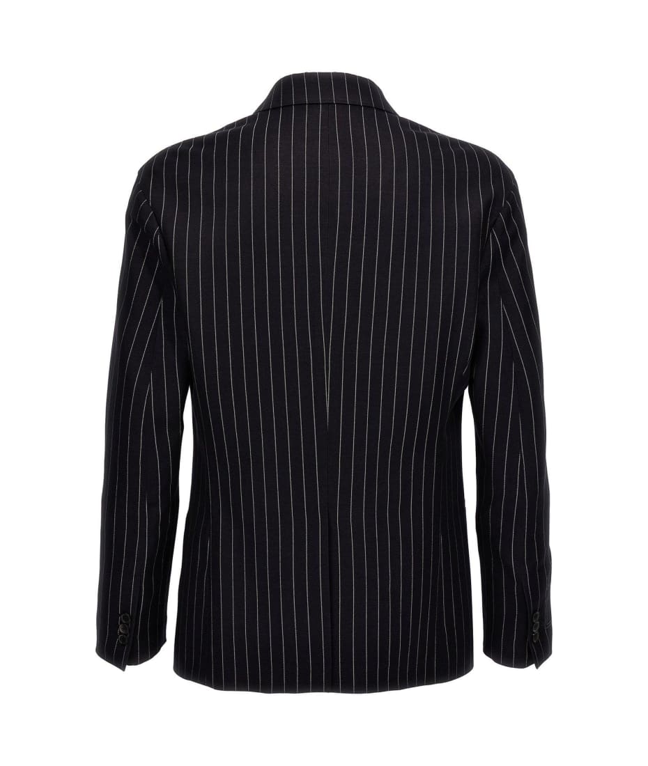 【関税込み】off-white '23 pinstripes' blazer Off-White 23 Pinstripes Blazer | italist