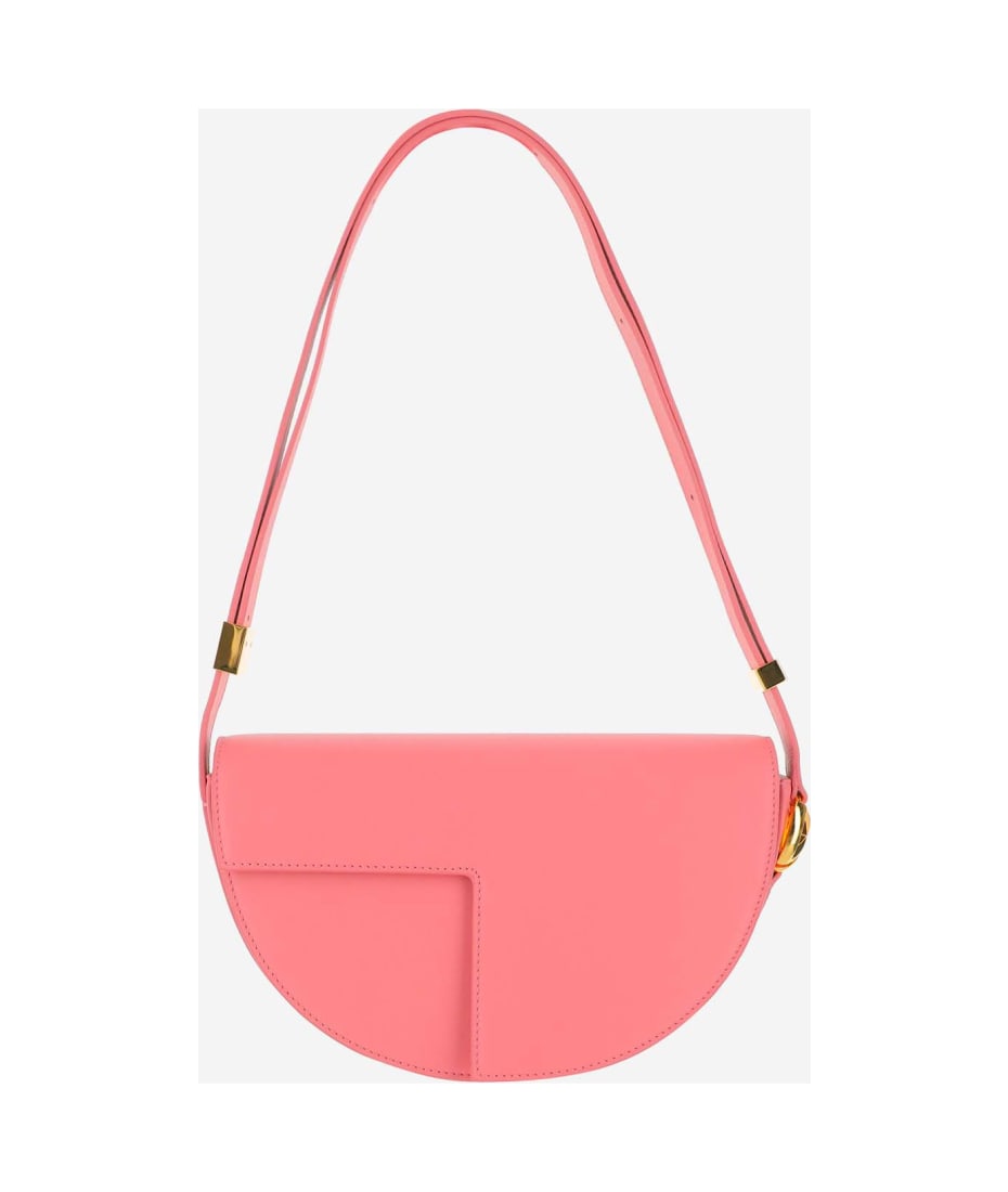 Large Logo Canvas Tote Bag in Pink - Patou