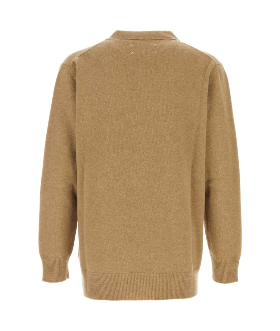 【送料&関税込】Maison Margiela Cappuccino Wool Cardigan Maison Margiela Cappuccino Wool Cardigan | italist