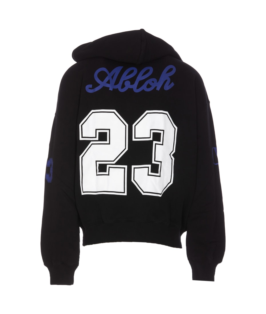 パーカー・フーディ Off-White OMBB118S24FLE005 FOOTBALL Hoodie OFF-WHITE FOOTBALL HOODIE