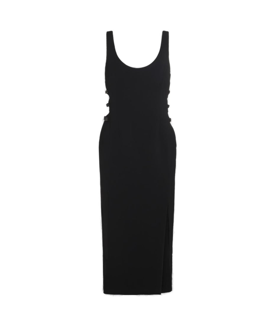 self-portrait Crepe Bow Midi Dress | italist