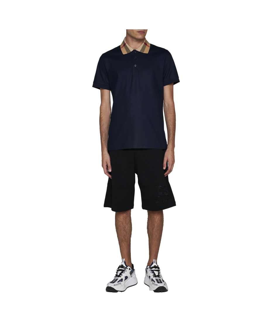 Burberry Midnight Blue Piquet Polo Shirt | italist