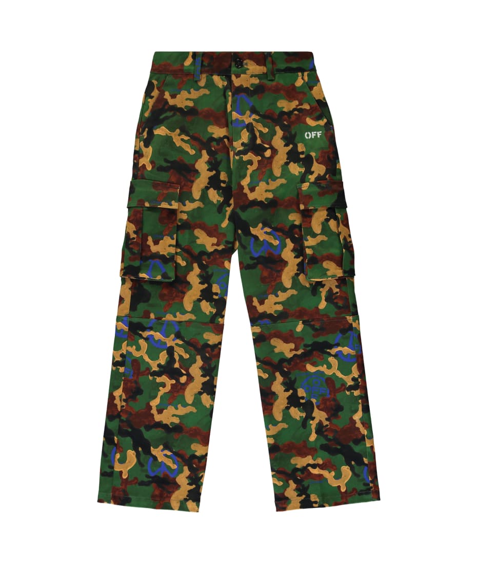 Off white army cargo pants outlet