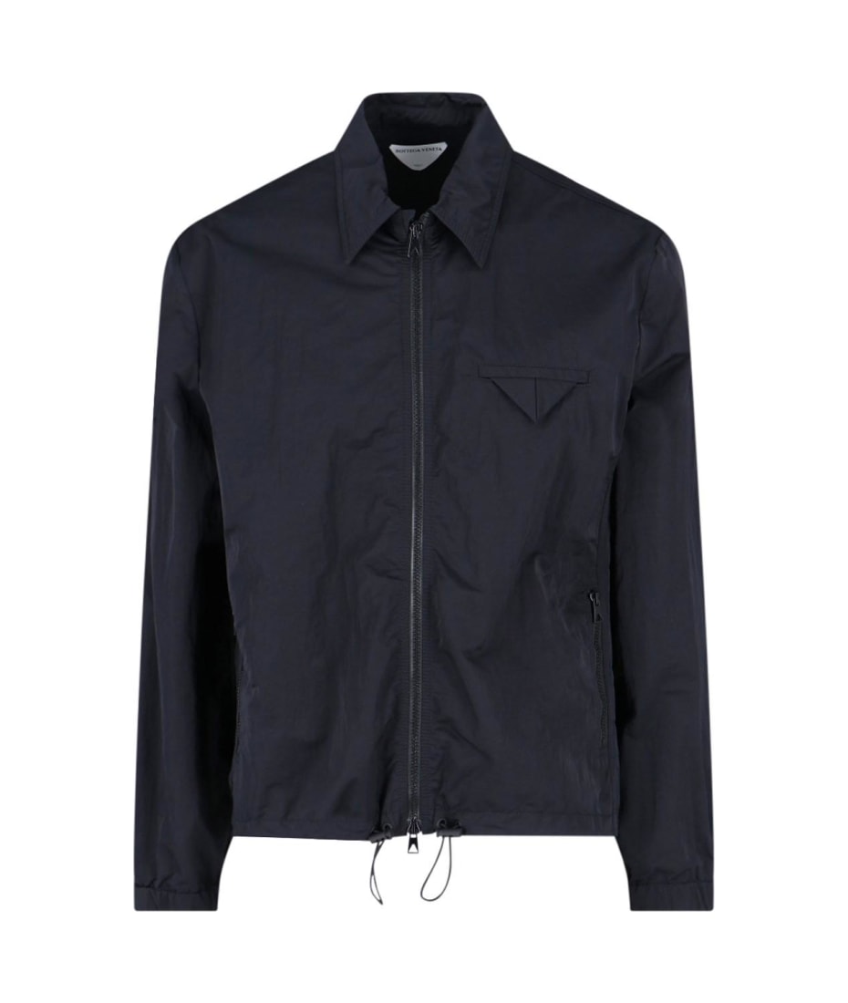 【関税＆送料込み】Bottega Veneta Tech Nylon Jacket Clothin Bottega Veneta® Men's Kimono Tech Nylon Jacket in Dark navy