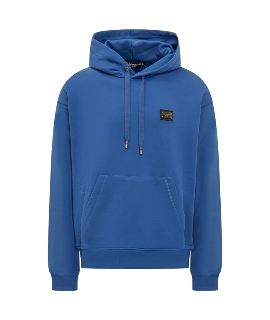 Dolce & Gabbana Logo Plaque Hoodie | italist