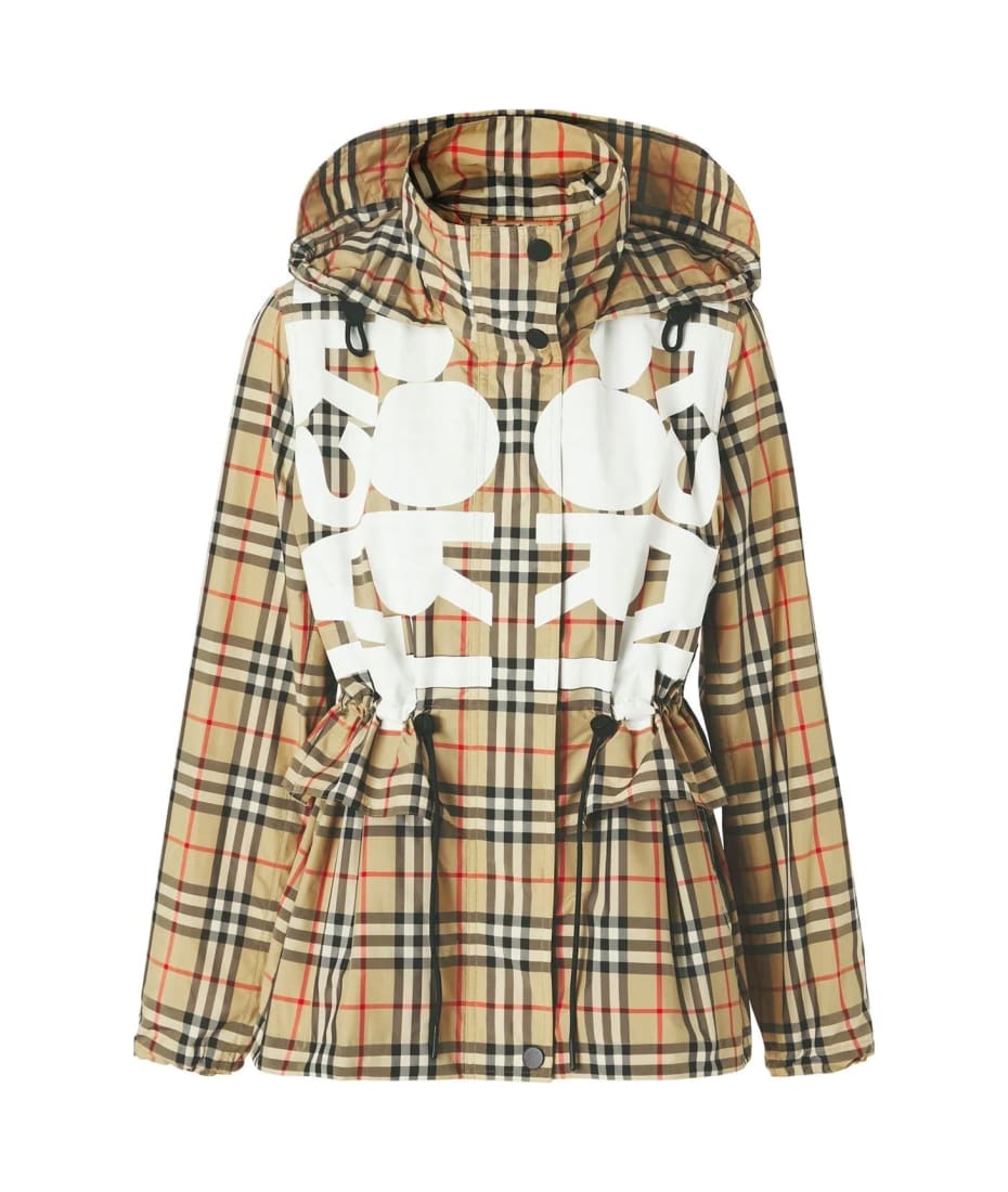 Burberry Slogan Printed Jacket | italist