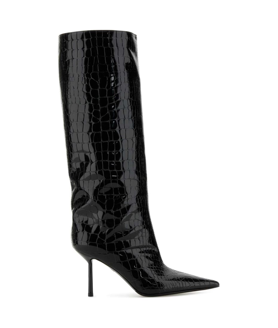ロングブーツ LE SILLA Black leather Bella boots (4276C080BXPPGLO 001) Le Silla Black Leather Bella Boots | italist