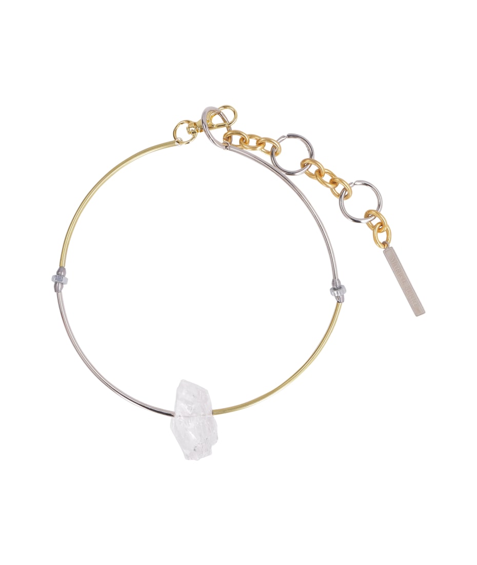 アクセサリーその他 MARINE SERRE JEWELS (UJW111ACLEA0004) Marine Serre Stone Therapy Steel Necklace | italist, ALWAYS