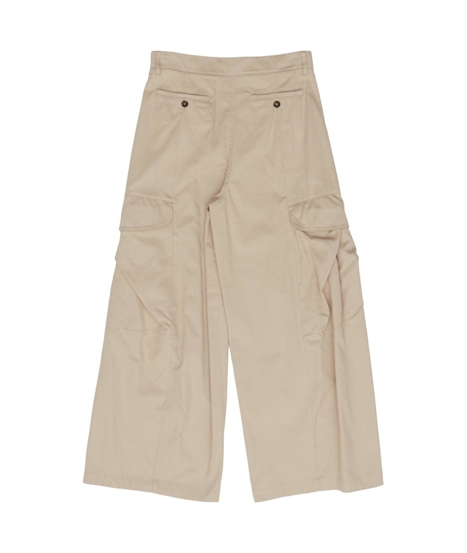 S Max Mara Button Detailed Wide Leg Pants ボトムス 通販