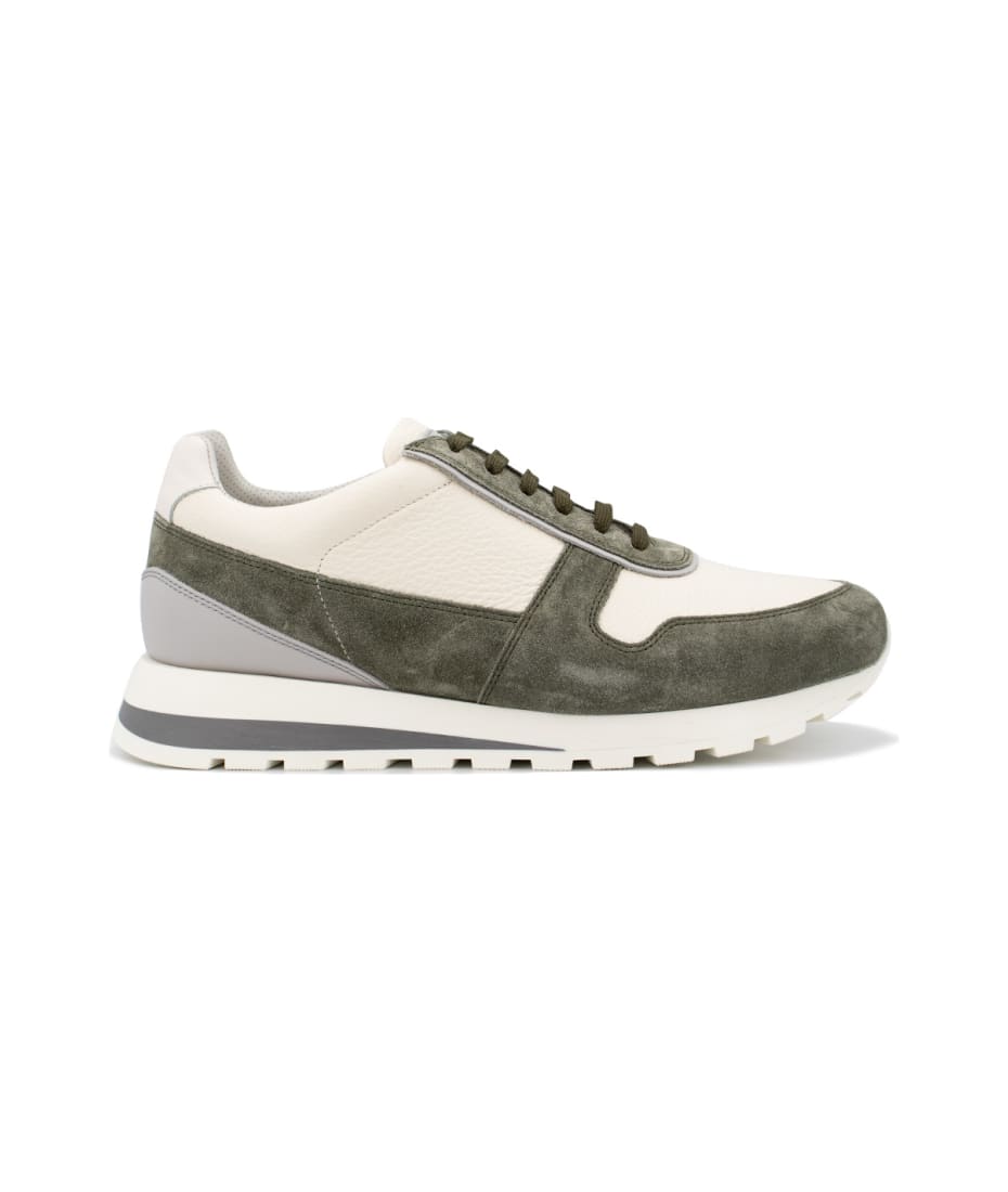 Brunello Cucinelli Suede Leather Sneakers | italist, ALWAYS