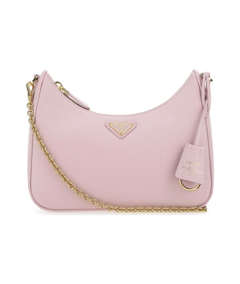 Prada - Women's Padded Nappa-Re-edition 2005 Shoulder Bag - Pink - Leather
