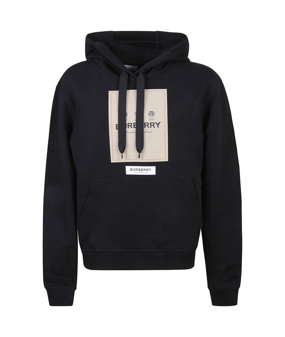 Burberry Logo Patch Hoodie | italist