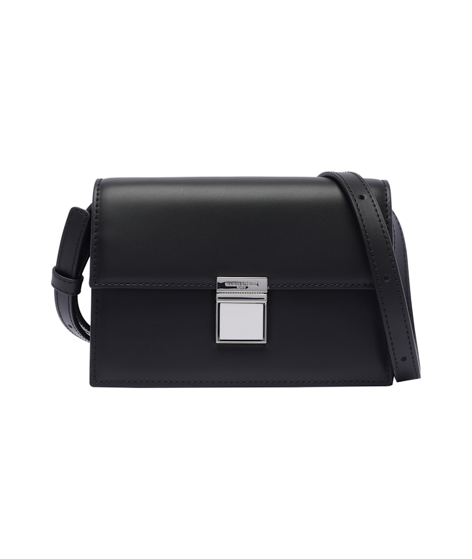 MAISON KITSUNE| (MINI PREPPY BAGUETTE(MW05146LR0001-P19 Maison Kitsuné Mini Preppy Baguette Bag | italist