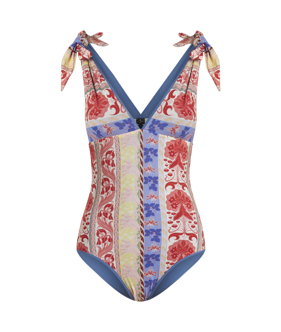 【関税&送料込】Etro Printed One-Piece Swimsuit One Piece Swimsuit With Etro Summer Print | italist, ALWAYS