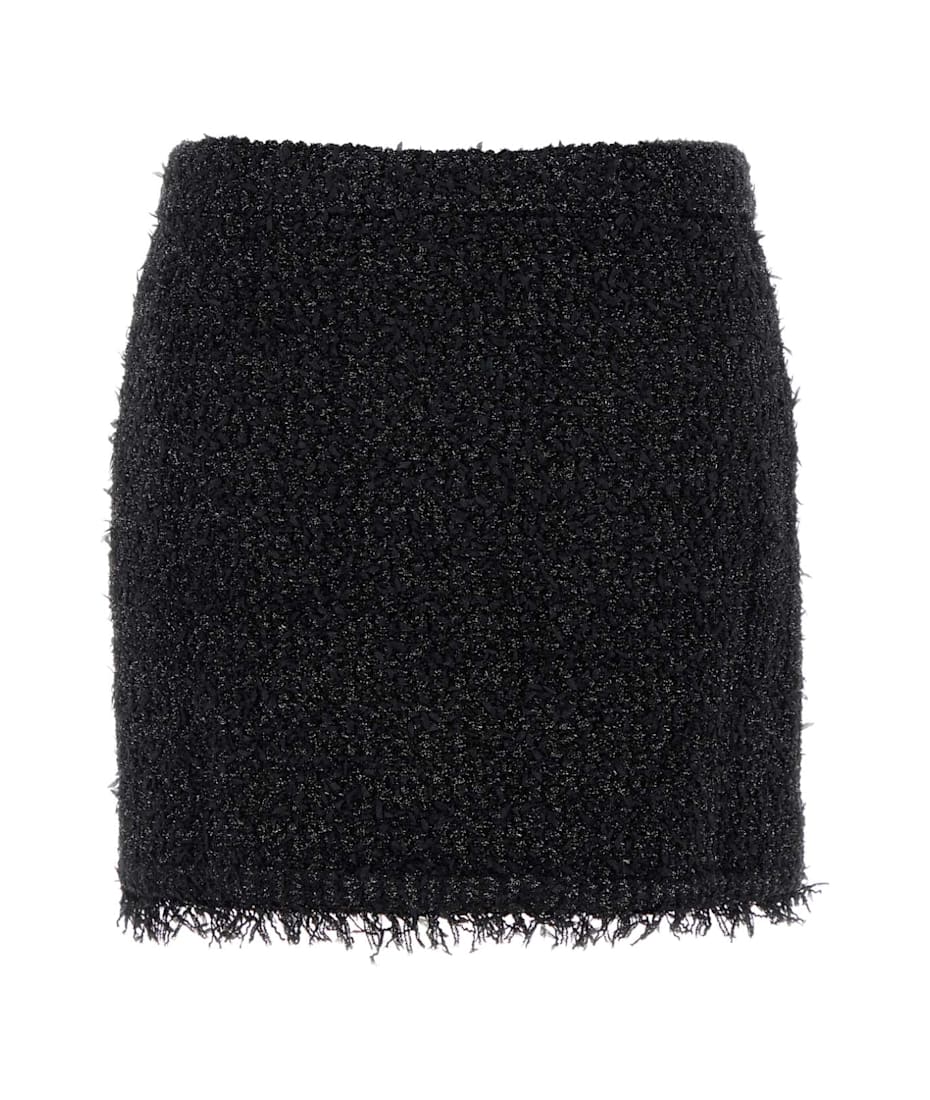 【関税&送料込】Gucci Black Viscose Blend Mini Skirt Gucci Black Viscose Blend Mini Skirt | italist