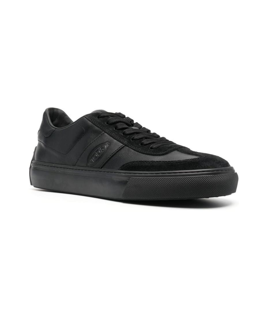 TOD'S 24AW スニーカー ブラック系 Made In Italy Tod's レザースニーカー | ブラック | FARFETCH JP