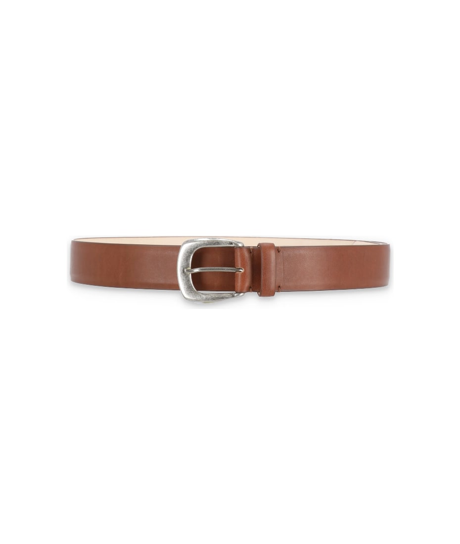 【関税＆送料込み】Maison Margiela Belt In Leather Accessor Maison Margiela Leather Belt | Neutrals | FARFETCH CA