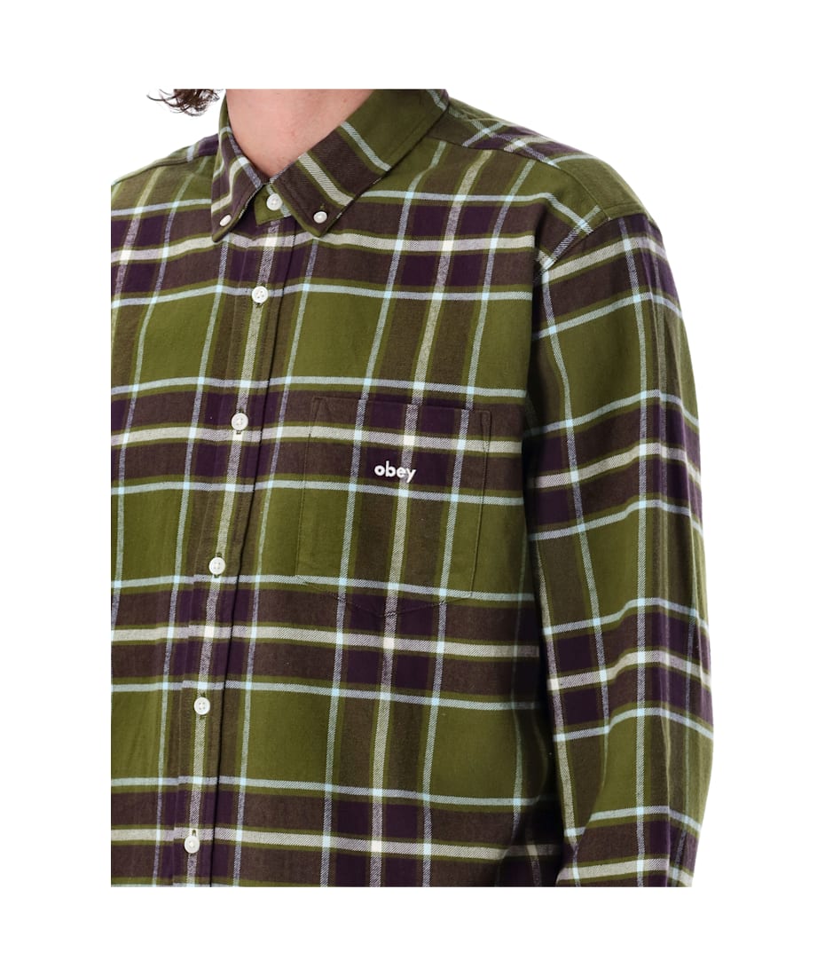 シャツ OBEY 181200393 Shirts Wilson shirt Obey Wilson Shirt | italist