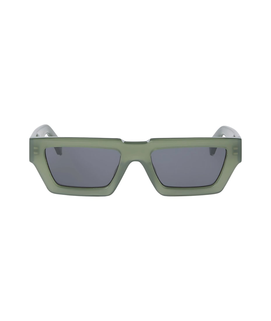 Off-White Oeri129 Manchester 5707 Sage Green gray sunglasses - Verde