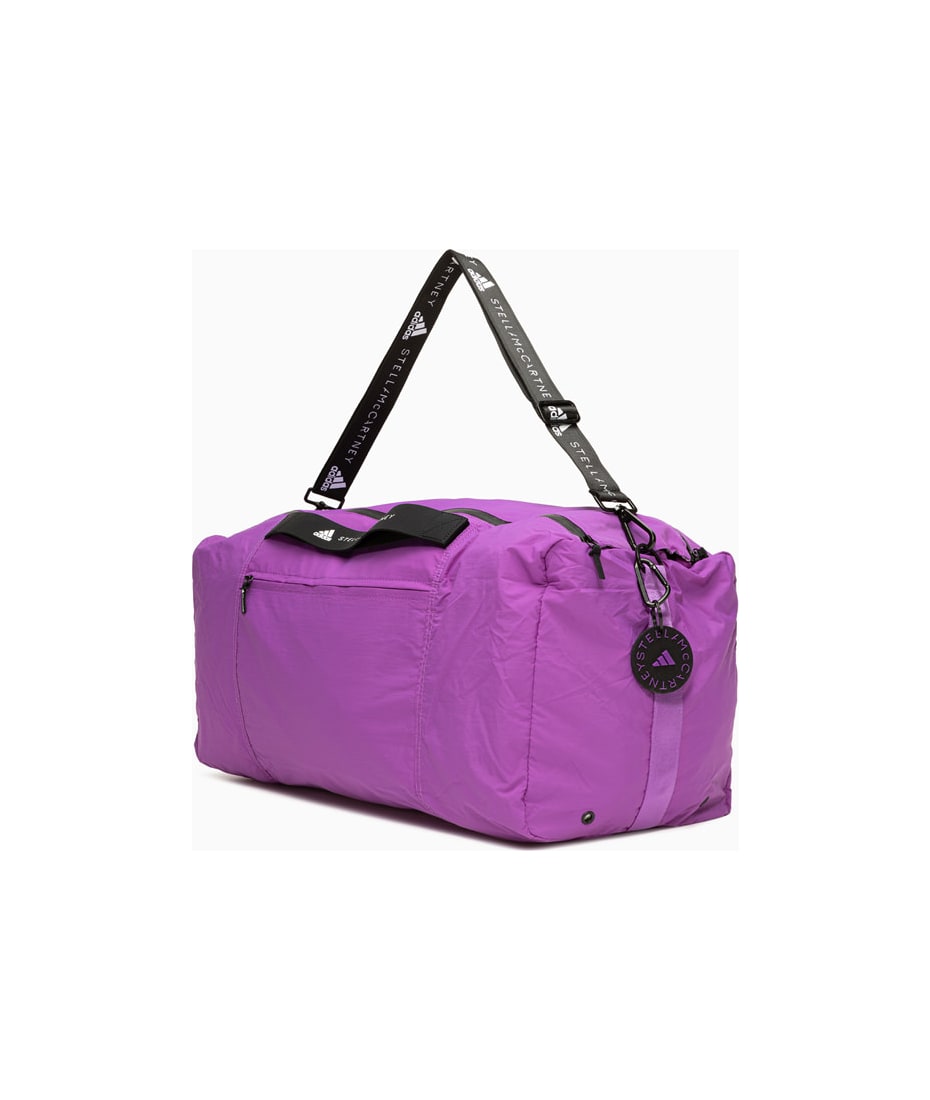 adidas By Stella McCartney Synthetic Logo-printed Carry-all in Purple Womens Bags Duffel bags and weekend bags 