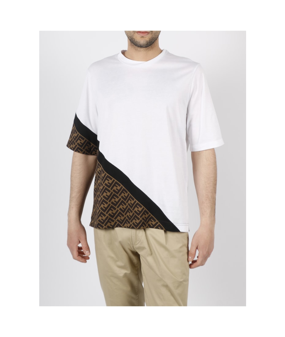 Fendi Diagonal Ff T shirt italist