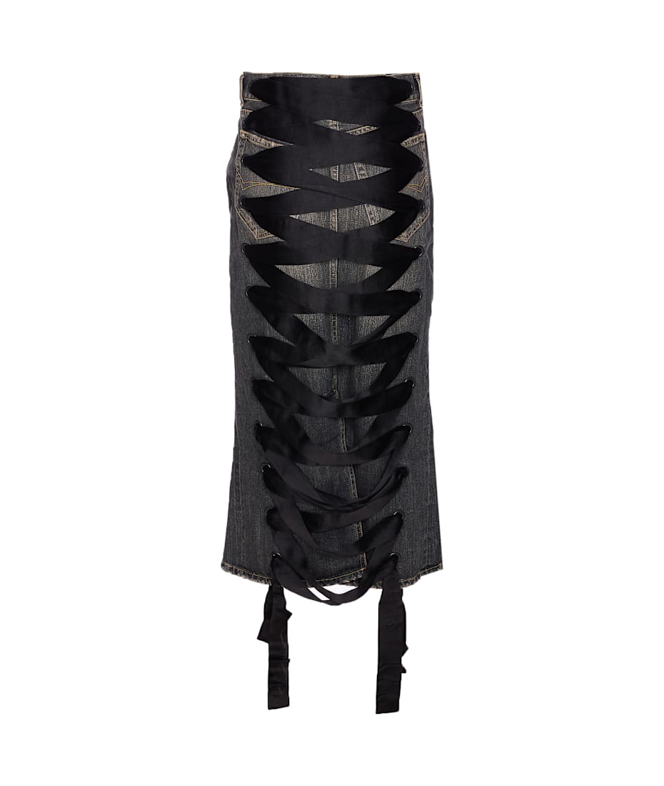 Balenciaga Lace-up Skirt | italist