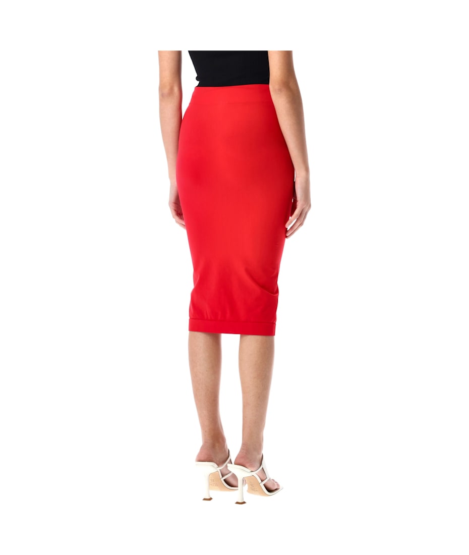 スカート ANDREADAMO SCULPTING JERSEY MIDI SKIRT (PS25254300 001) ANDREĀDAMO Sculpting Midi Skirt | italist