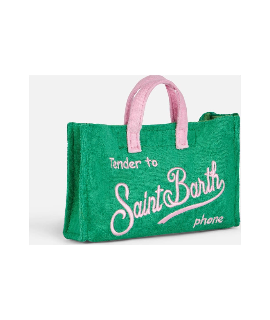 MC2 Saint Barth Phone Holder Pink Terry Bag