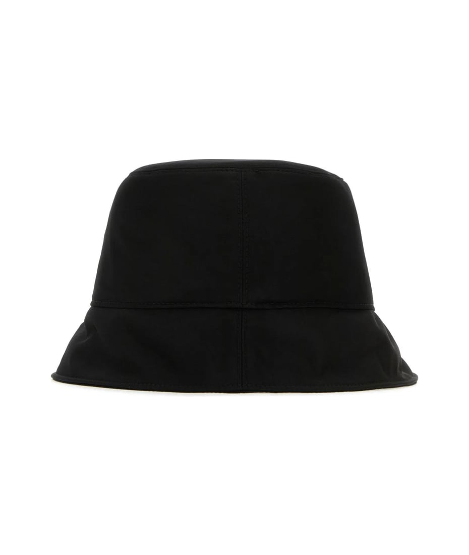 ハット Off White Black Polyester Bucket Hat Off-White Black Polyester Bucket Hat | italist