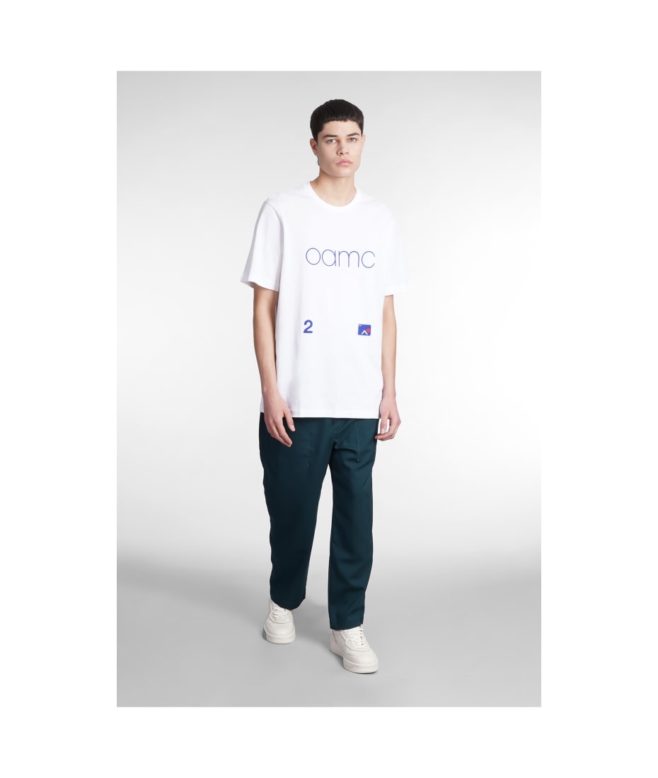 Tシャツ・カットソー OAMC Avery Short Sleeve T-Shirt White 23E28OAJ10COT00744100 OAMC Avery T-shirt In White Cotton | italist