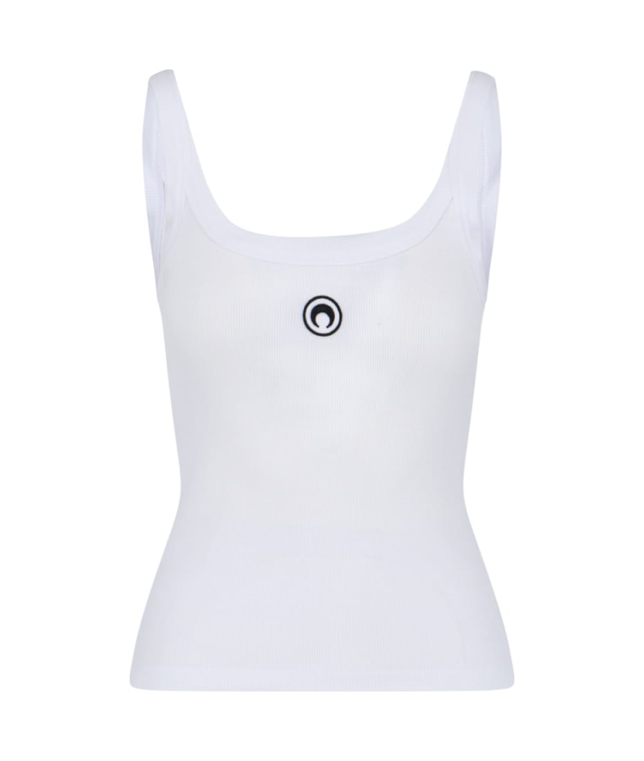 Marine Serre Logo Tank Top | italist
